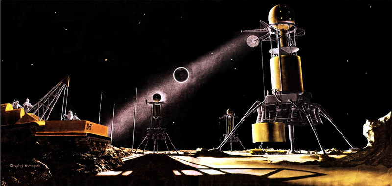 Illustration for article titled The Beautiful Art That Helped Inspire Space Travel